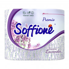 Туалетная бумага Soffione Premio Toscana Lavender 3сл 4шт