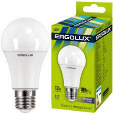Лампа светодиодная Ergolux LED A60 12W E27 3000K