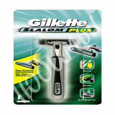 Станок Gillette Slalom Plus Push Clean BiGry Станок с 1кассетой