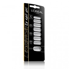 Стикеры для ногтей L'Oreal Color Riche, оттенок 012, Бриллианты вечны, 18 стикеров
