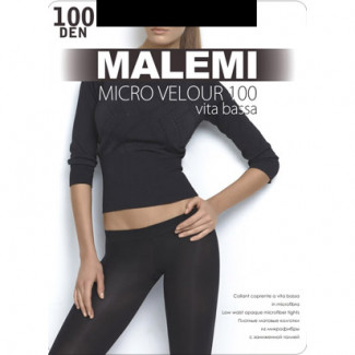 Колготки Malemi Micro Velour 100 Nero 4