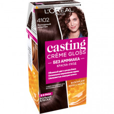 Краска для волос L'Oreal Casting Creme Gloss 4102 Холодный каштан