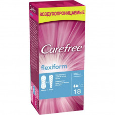 Прокладки Carefree Flexi Form ежедневные дышащие ароматизированные 18шт
