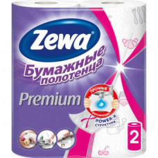Бумажные полотенца Zewa Premium Декор 2 шт