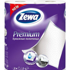 Полотенце Zewa Premium бумажное 2-х слойное 2шт