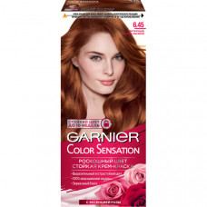 Краска для волос Garnier Color Sensation №6.45 янтарно-рыжий