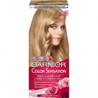 Краска для волос Garnier Color Sensation №8.0 Переливающийся светло-русый