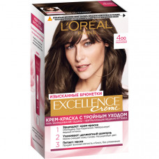 Краска для волос L'Oreal Excellence №400 Каштановый