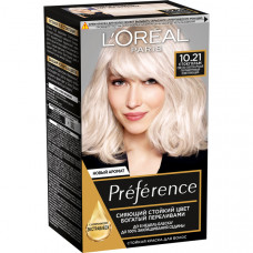 Краска для волос L'Oreal Preference №10.21 Стокгольм