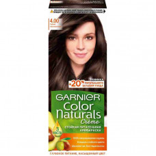 Краска для волос Garnier Color Naturals №4.0 Ультрапокрытие