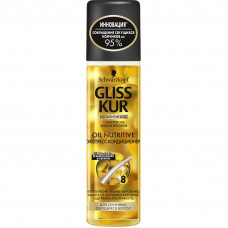 Экспресс-кондиционер для волос Gliss Kur Nutritive для длинных и секущихся волос 200 мл
