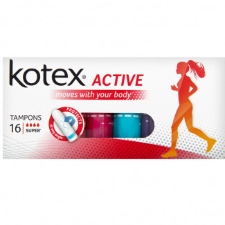 Тампоны Kotex Active Super 16