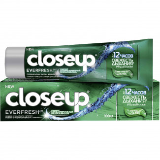 Зубная паста CloseUp Мятный заряд 100мл