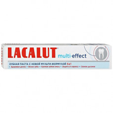 Зубная паста Lacalut MultiEffect Plus 75мл