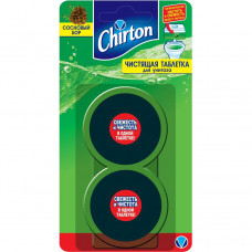 Чистящая таблетка для унитаза Chirton Сосновый бор 2х50гр