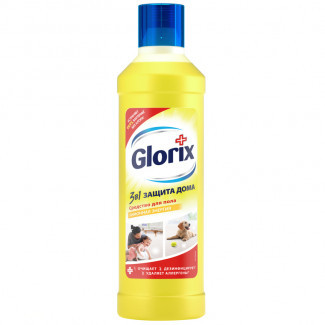 Средство для мытья полов Glorix Лимонная Энергия 1л