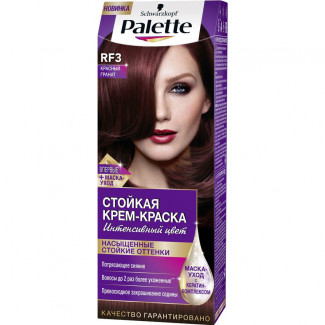 Крем-краска для волос Palette RF3 красный гранат 50мл