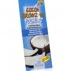 Крем-йогурт Floresan Глубокого действия для устойчивого загара с маслом кокоса и йогурта