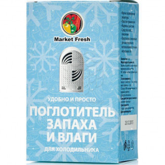 Поглотитель запаха и влаги для холодильника Market Fresh