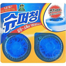 Очиститель для унитаза Супер Чанг 45г х 2шт/Корея