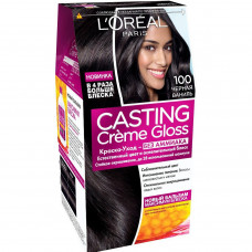 Краска для волос L'Oreal Casting Creme Gloss №100 Черная ваниль