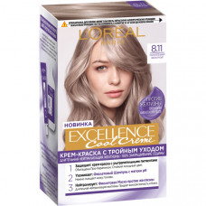 Краска для волос L'Oreal Excellence cool 8.11 Ультрапепельный