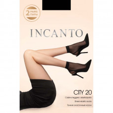 Носки Incanto City 20 Nero/2пары 24 эластан