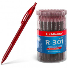 Ручка шариковая автомат.ErichKrause R-301 Original Matic 0.7, цвет красный