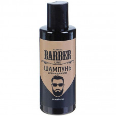 Шампунь для бороды усов и волос Barber line by Carelax 150 мл