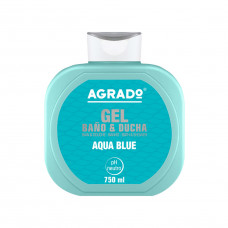 Гель д/душа Agrado Aqua blue увлажняющий 750мл