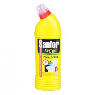 Чистящее средство Sanfor WС Лимонная свежесть 750мл