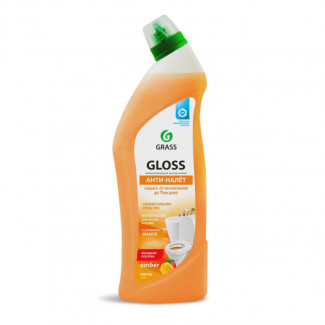 Чистящее средство Grass универсальное Gloss amber д/ванны и туалета 1000мл гель