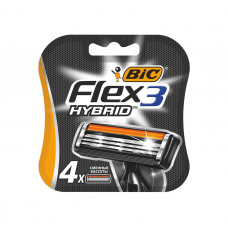 Кассеты BIC Flex3 Hybrid 4шт