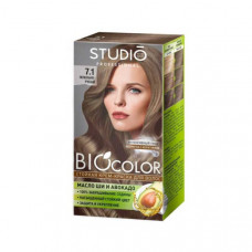 Крем-краска д/волос Studio 3D Biocolor стойкая 7.1 Пепельно-русый