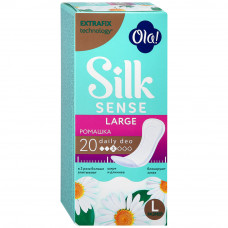 Прокладки ежедн Ola! Silk Sense Daily Deo Large Ромашка 20шт