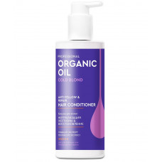 Оттеночный бальзам для волос Нейтрализация желтизны & восстновление волос Professional Organic Oil 2