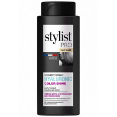 Гиалуроновый бальзам для волос сияние цвета & интенсивное восстановление серии STYLIST PRO hair care