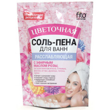 Соль-пена д/ванн Народные рецепты Цветочная расслабляющая 200г