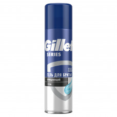 Гель д/бритья Gillette Series Очищающий с углем 200мл