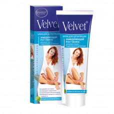 Крем д/депиляции Velvet Plantafluid AH complex Замедляющий рост волос 100мл