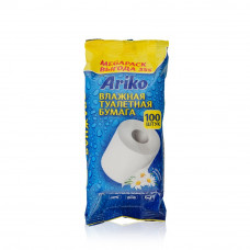 Туалетная бумага влажная Ariko 100листов