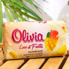 Мыло туалетное Olivia Love Nature&Fruttis Балийское сочное манго 140г