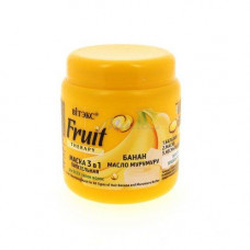 Маска д/волос Vitex Fruit Therapy д/всех типов волос питательная 3в1 банан и масло мурумуру 450мл