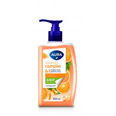 Жидкое мыло Aura Vitamin Complex Апельсин и Витамины 500мл
