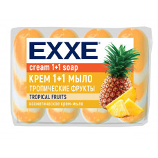 Мыло Exxe Тропические фрукты 1+1 4шт*75г