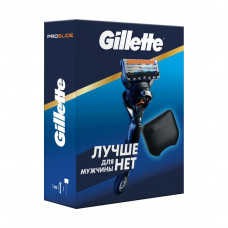 Подар Набор Gillette FUSION ProGl Flexball Бритва+1 смен кас+чехол д/бритвы