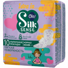 Прокладки Ola! Silk Sense Гигиенические Ultra Normal 10шт