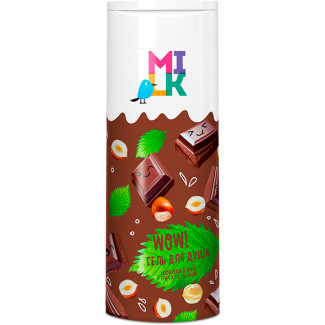 Гель д/душа Milk шоколадный питательный с экстрактом лесного ореха 400мл
